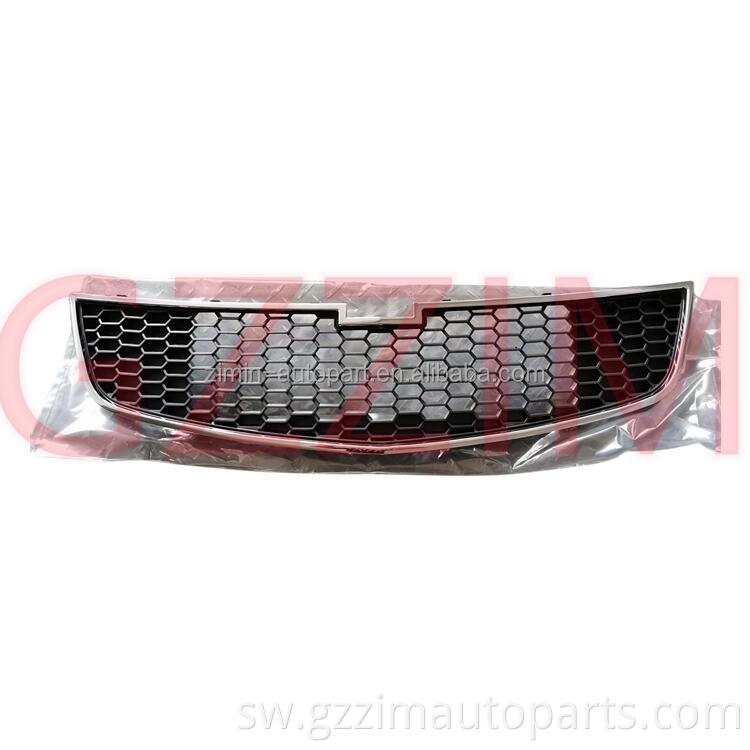 Sehemu za gari grille abs plastiki ya mbele grille ya mbele kwa Chevrolet Cruze 2009